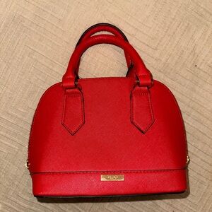 Beautiful red handle bag